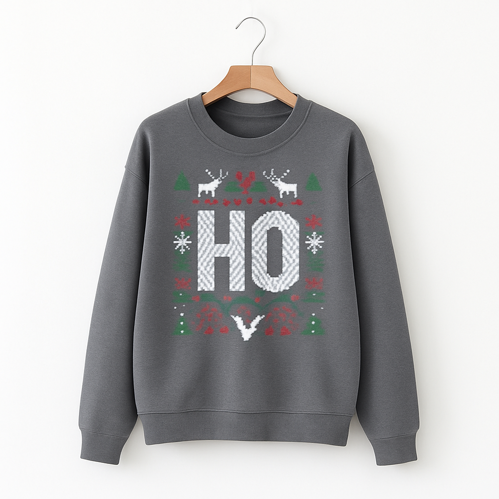Ho & Where's My Ho At Christmas Sweaters