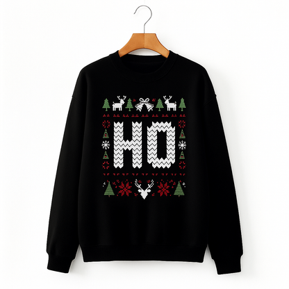 Ho & Where's My Ho At Christmas Sweaters