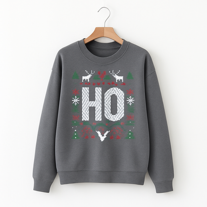 Ho & Where's My Ho At Christmas Sweaters