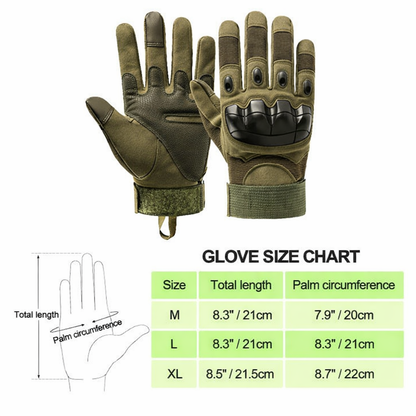 Tactical Full Finger Gloves